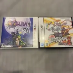 3DS ゼルダの伝説 ムジュラの仮面 3D ポケットモンスターホワイト2