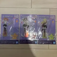アイドルマスター スタンド付きビッグアクリルフィギュア　3個セット　ナムコ限定