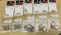 【新品.未使用】 ピーズ パーツ 金具セット