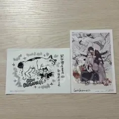 特典のみ★春風のエトランゼ 　6　ペーパー　イラストカード　紀伊國屋　難有