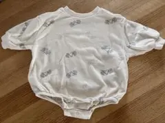 baby GAP ロンパース　ロゴ　長袖　3-6m