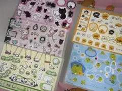 San-X オールスターズ2 ジャンボシールダス 5枚セットのサムネイル