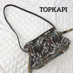 匿名発送︎❁¨̮ TOPKAPI リーフジャガード ドロスト ショルダーバッグのサムネイル