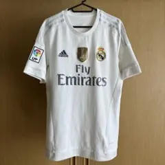 レアル・マドリード ホーム ユニフォーム FIFA 世界王者 金パッチ LFP