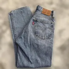 古着/Levi's 501 ストレートデニム ブルー