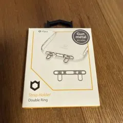 iFace ストラップホルダー　ガンメンタル　新品未使用