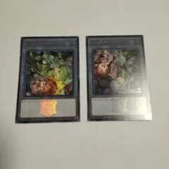 霊使いトークン　ロゴ入りウルトラ2枚　決闘者伝説