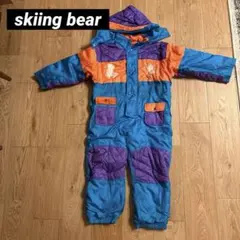 子供用スキーウェア SKIING BEAR ヴィンテージ古着 レトロ