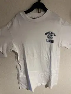 Hanes Beefy-T ハワイ大学 レディーズ UH Tシャツ ホワイト Sのサムネイル