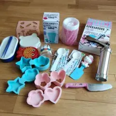 クッキー　お弁当　型抜き　子供用包丁　ハローキティ　子供　お手伝い　お菓子作り