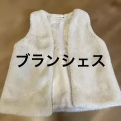 pranshes フェイクファーベスト