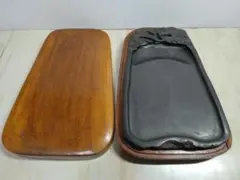 ⭕️紫雲石硯 名石 超大型硯 自然硯 佐藤幸雄 30cm超え 希少作品 美品
