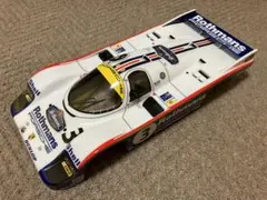 【送料込】タミヤ1/10RCポルシェ956ボディのみ個人塗装済みCカーのサムネイル