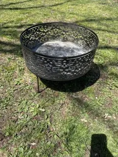 訳あり8/10まで山賊マウンテン マウンコム mouncom 悪テガ 焚き火台 焚火台 mouncom 虎（コ） マウンコム 焚き火台 台 ファイアスタンド