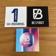 BE:FIRST ハッシュタグキャンペーン ステッカー 3種
