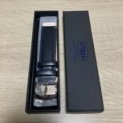【未使用品】OTTOODY 本革カーフレザーベルト ネイビー20mm