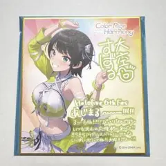 hololive 6th 大空スバル ランダムメッセージ色紙 Stage3