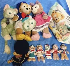 訳あり ダッフィー シェリーメイ ぬいぐるみ バッグ セット