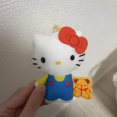 ハローキティ ぬいぐるみ オーバーオール