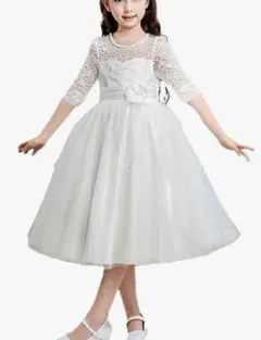 美品FairyHouseVsmile ドレス　発表会　結婚式 120