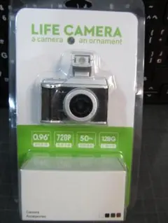 ●未使用●LIFE CAMERA/S141黒　21ｇ/４Cm720Pトイカメラ