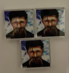 呪術廻戦　呪術廻戦展　仙台　アクリルタイル　日車　3点