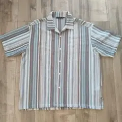 NIKO AND... ストライプシャツ Lサイズ