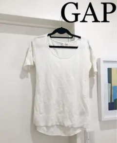 GAP サマーニット半袖　ホワイト