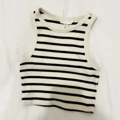 HM ボーダー タンクトップ