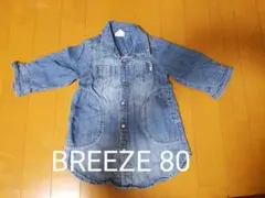 デニムシャツワンピース