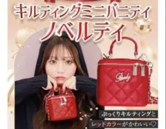 Rady ミニバニティバッグ キルティング ミニ ショルダー チェーンショルダー