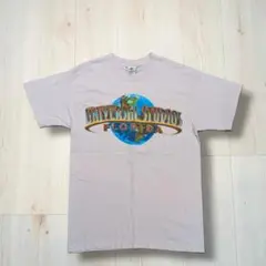 ユニバーサルスタジオ フロリダ Tシャツ L ライトピンク ビッグロゴ 映画