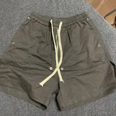 Rick owens風 レザーハーフパンツ cozy風 短パン Lサイズ 1_f7b0aafa-4596-46af-bcbb-