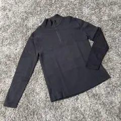 【banana republic】100%メリノウール★グレー★size Ｌ