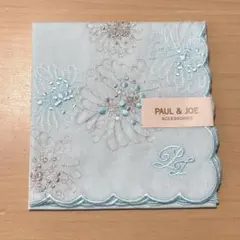 PAUR&JOE ハンカチ　２枚セット（青と白）のサムネイル