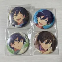 氷鷹北斗：缶バッジ4点セット