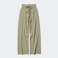 \ UNIQLO / ウォッシャブルニットリブパンツ　 Mサイズ