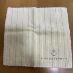 PRIVATE LABEL タオルハンカチ イエローのサムネイル
