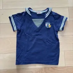 ミキハウス セーラー Tシャツ 100cm ネイビー