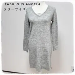 fabulous angelaロング　フレア　ワンピース