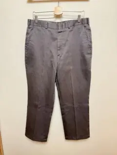 L.L.Bean usa製　ワーク　パンツ　ディッキーズ　グレー　W35