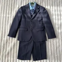 フォーマルスーツ 5点セット120cm 卒園式 入学式 美品