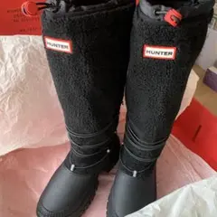 HUNTER ワンダラートールシェルパスノーブーツ