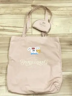 BOMILLDANG トートバッグ ポーチ付き tal. by yumi.