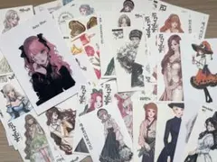 ②人物ステッカー　装飾ステッカー　50枚以上 コラージュ素材　おすそ分け