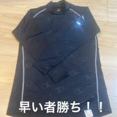 □美品□ Champion doubleDRY アンダーシャツ ブラック L