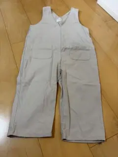 サロペット　ベージュ　110