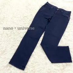 ナノユニバース　カジュアルパンツ　チノパン　ストレッチ　5ポケット　カジュアル