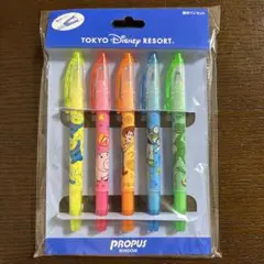 未使用　東京ディズニーリゾート　トイストーリー　蛍光ペン　5本セット