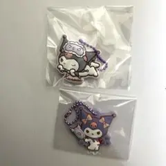 サンリオ クロミちゃん ぷっくりラバーマスコット付きGUMMI 2点